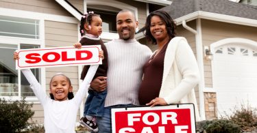 family buying home