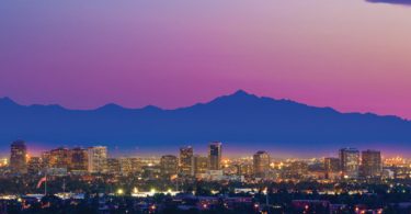 Phoenix skyline