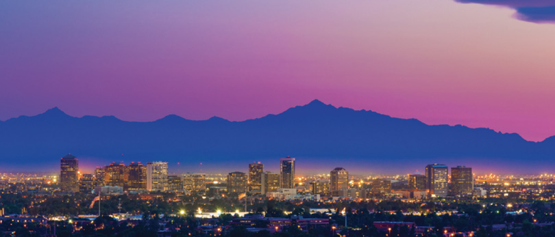 Phoenix skyline