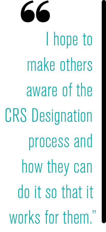 Quote from Fran Bixler, CRS